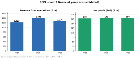 BEPL Year on Year Results