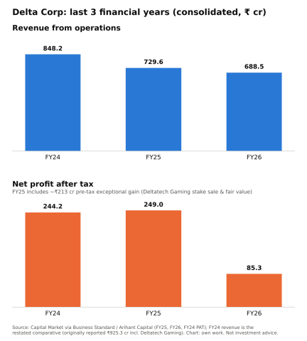 Delta Corp Annual